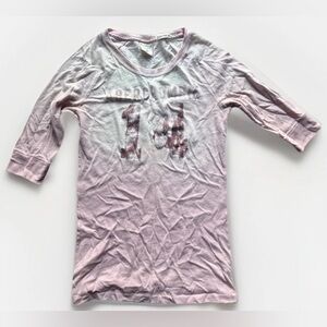 Abercrombie & Fitch Light Pink Long Sleeve Tee